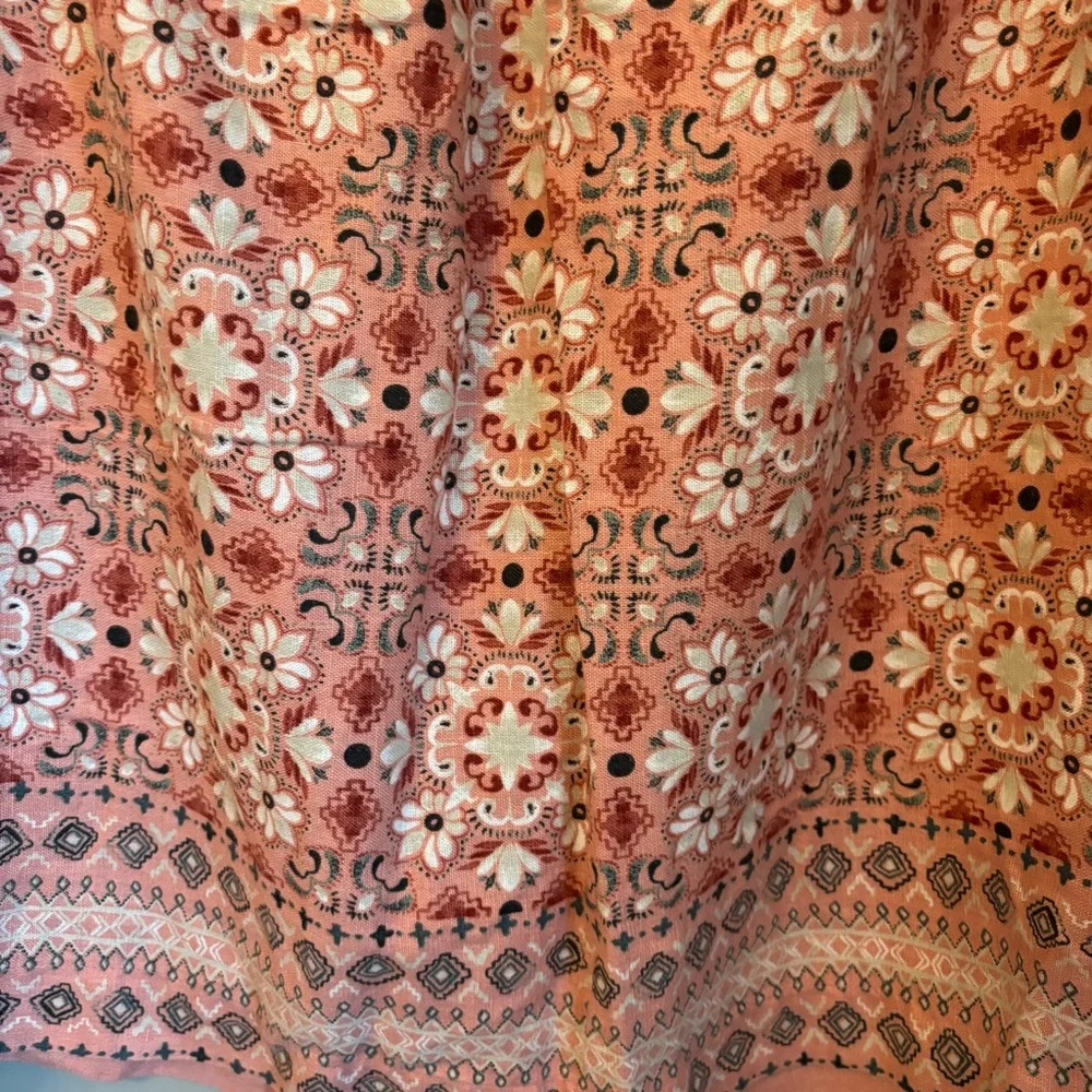 LOFT Pink Floral Embroidered Mini Skirt - Picture 6 of 8